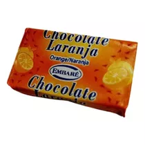 Caramelos Embaré Sabor Chocolate E Laranja 125 Unidade