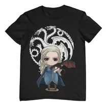 Camiseta Game Of Thrones Targaryen House Of The Dragons