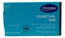 Jabón Barra Facial Dermisa Charcoal Detoxicante 