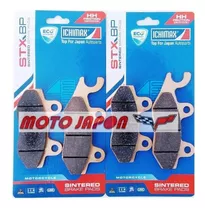 Pastillas Freno Delanteras Traseras Kawasaki Ninja 250r Z250