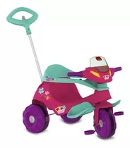 Triciclo Velobaby Infantil Passeio E Pedal Bebê