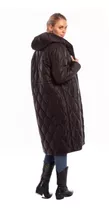 Campera Rusty Amber Long Puffer Coat Importada Mujer