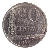 Brasil 20 Centavos 1979 Sin Circular Km 579.1a