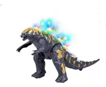 Boneco Godzilla Monstro Com Luzes E Sons A Pilha Ação