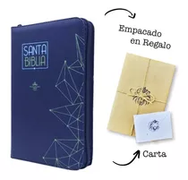 Biblia Letra Grande Reina Valera 1960 Azul