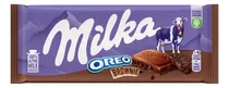 Chocolate Milka Sabor Oreo Brownie Importado 100g