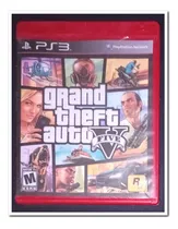 Grand Theft Auto Five V, Juego Físico Ps3