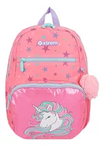 Mochila Backpack Bolt 4xt Pink Unicorn Xtrem