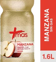 Seis(6), Agua Mas 1.6 Lts Sin Gas Sabor Manzana Cachantun