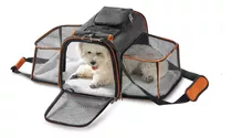 Bolso Expandible Gatos Y Perros Transportador Viajes Mascota