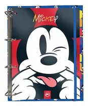 Fichário Universitário Mickey A4 Dac C/ 144 Folhas