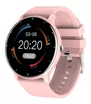 Smartwatch Genérica Zl02 Caja  Rosa, Malla  Rosa De  Silicona