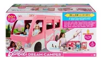 Veículo E Playset Trailer Dos Sonhos Barbie Acampamento