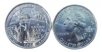 Monedas Mundiales Usa 25 Cent Connecticut Parques Nacio 2020