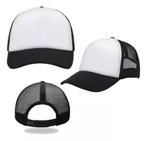 Gorra Camionera Trucker Frente Blanco Variedad De Colores