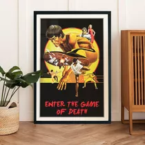 Cuadro 60x40 Peliculas - Bruce Lee - Enter The Game - Poster