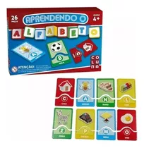 Brinquedo Educativo Jogo Aprendendo O Alfabeto Coluna Gala