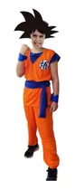 Fantasia Gosplay Goku Dragon Ball Z + Cabelo Brinde