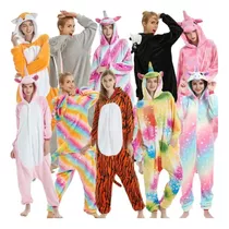 Pijama Disfraz Unicornio Kigurumi Plush Adultos