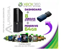 8 Juegos Para Xbox 360 Rgh + Dashboard +  Pendrive!! 