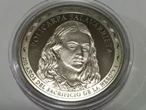 Moneda De Policarpa Salabarrieta Y Historia Con Capsula .