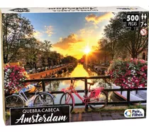 Quebra-cabeca Cartonado Amsterdam Premium 500pcs