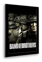 Quadro Decorativo Band Of Brothers Série Emoldurado 23x33cm