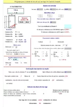 Planilha Para Cálculo De Vigas