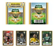 Futebol Brasileiraõ 1600 Cartas = 400 Envelope Cards Carta