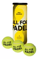 Bolas Pelotas De Padel adidas All For Padel Pro Bounce