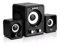 Bocinas Estereo Xtech Xts-375bk 3.5 Mm, Sd, Usb, 2.1 Ch, 12w