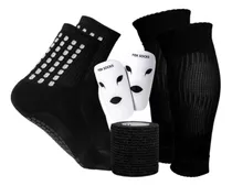 Combo Media Antideslizante 3/4 Panto Venda Canill Fox Socks