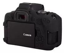 Easycover Funda De Silicona Para Canon (750d / T6i)