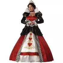 Disfraz Reina De Corazones Para Mujer Talla: 3x Halloween