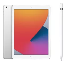 Apple iPad 32gb Tela 10.2' Wifi Prateado + Apple Pencil