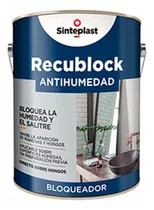 Recublock Antihumedad Y El Salitre Sinteplast 4lts