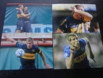 Lote De 4 Fotos De Martin Palermo En El Club Boca Juniors