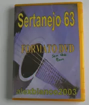 Dvd Karaokê Sertanejo Clássicos 63 Musicas Pra Você Cantar