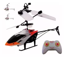 Mini Helicóptero Brinquedo Controle Remoto Sensor Menino Cor Sortidas