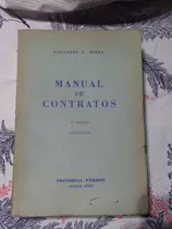 Manual De Contratos,, 5ta.. Edicion (1972) - Zona Vte. Lopez