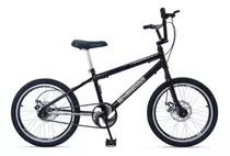 Bicicleta  Cross Free Style Ello Freestyle Aro 20 20alongado Freios De Disco Mecânico Cor Preto