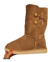 Pantubotas Australianas Botas Alta 2 Botones Mujer 35 Al 42