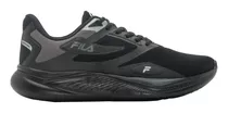 Zapatillas Fila Discovery Color Negro/grafito/plata - Adulto 40 Ar