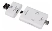 Adaptador 2 En 1 Usb 3.1 Usb Tipo C Lector Tarjetas Android