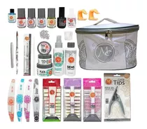 Kit Profesional Para Uñas Acrílicas  Pro 27 Piezas Mc Nails 