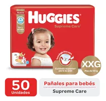 Huggies Supreme Care Pañal Xxg 50 Unidades