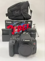  Canon Eos Rebel Kit T6i + Lente 18-55mm + Lente 50mm
