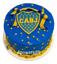 Tortas Decoradas Boca Juniors ,tortas De Futbol 