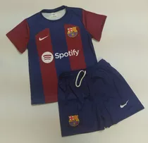 Conjunto Para Niños Futbol Barcelona Lewandowski 