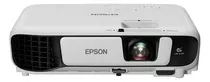 Projetor Epson Powerlite W52+ 4000 Lúmens - Branco/preto